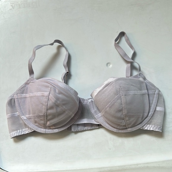 Soma Intimates purplish/grey colors size 32C lightly padded bra - Picture 1 of 5